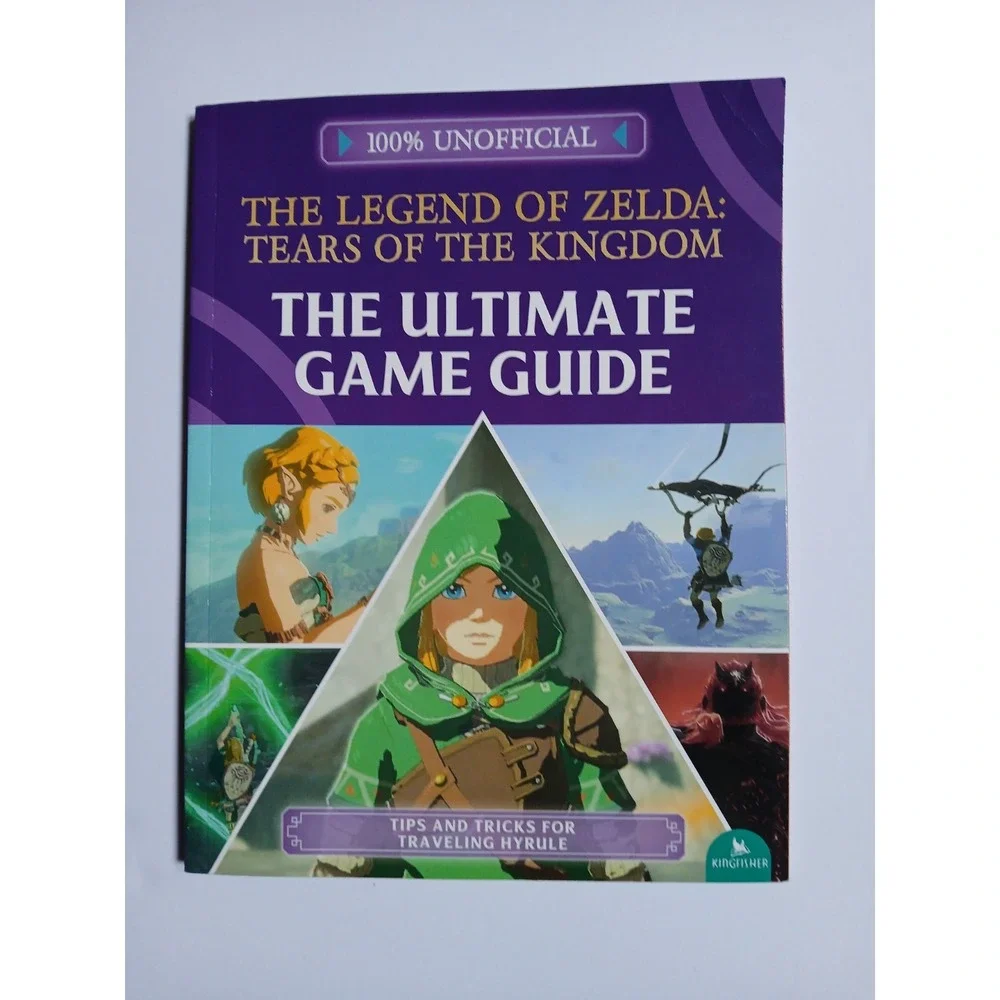 Zelda Tears of the Kingdom Ultimate Game Guide Strategy Book Kingfisher 2023